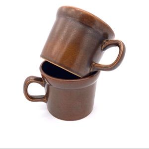 VINTAGE Wedgwood ‘Sterling’ Oven to Table Mugs